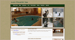 Desktop Screenshot of luckcountryinn.com